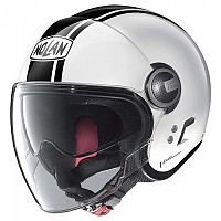 [해외]놀란 오픈 페이스 헬멧 N21 Visor Dolce Vita 9140469194 Metal White / Black