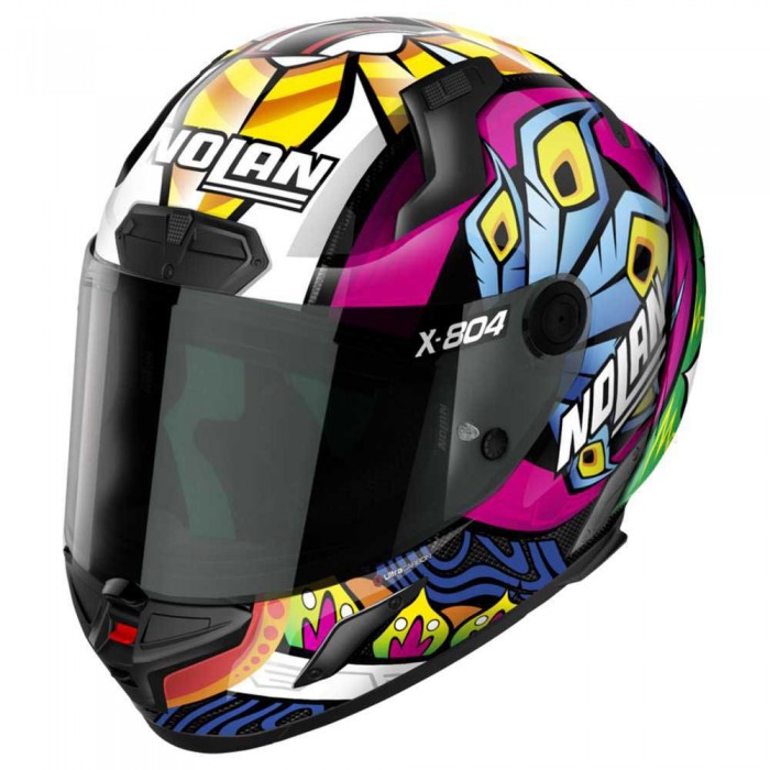 [해외]놀란 X-804 RS Ultra Carbon Hot Lap 풀페이스 헬멧 9140469252 Carbon / C.Davies / Multicolour