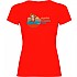 [해외]KRUSKIS Climbing 팀 반팔 티셔츠 4140483085 Red