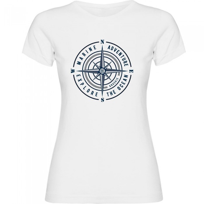 [해외]KRUSKIS Compass Rose 반팔 티셔츠 4140483124 White