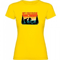 [해외]KRUSKIS My Freedom 반팔 티셔츠 4140483671 Yellow
