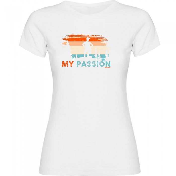 [해외]KRUSKIS My Passion 반팔 티셔츠 4140483698 White