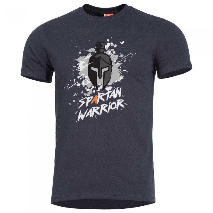 [해외]PENTAGON Ageron 스파르탄 Warrior 반팔 티셔츠 4140473967 Black
