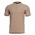 [해외]PENTAGON Levantes Henley 반팔 폴로 셔츠 4140474322 Tan Brown