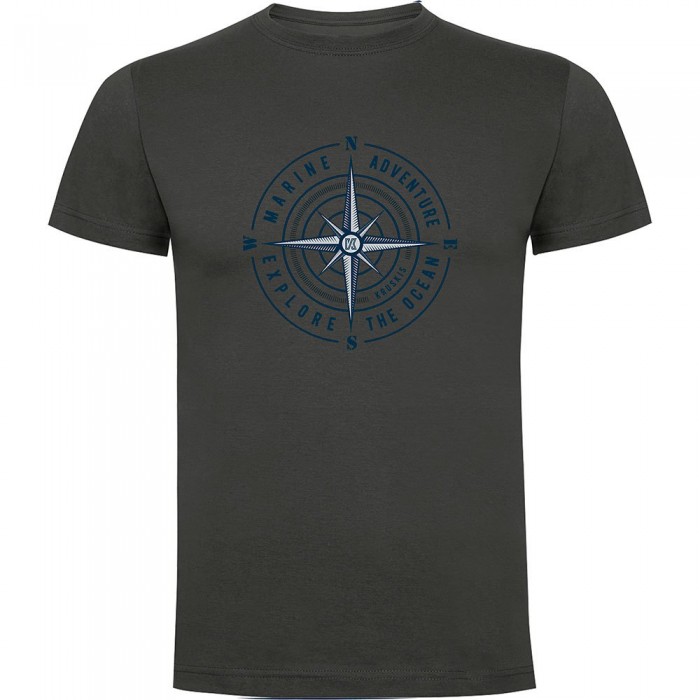 [해외]KRUSKIS Compass Rose 반팔 티셔츠 4140483113 Dark Grey