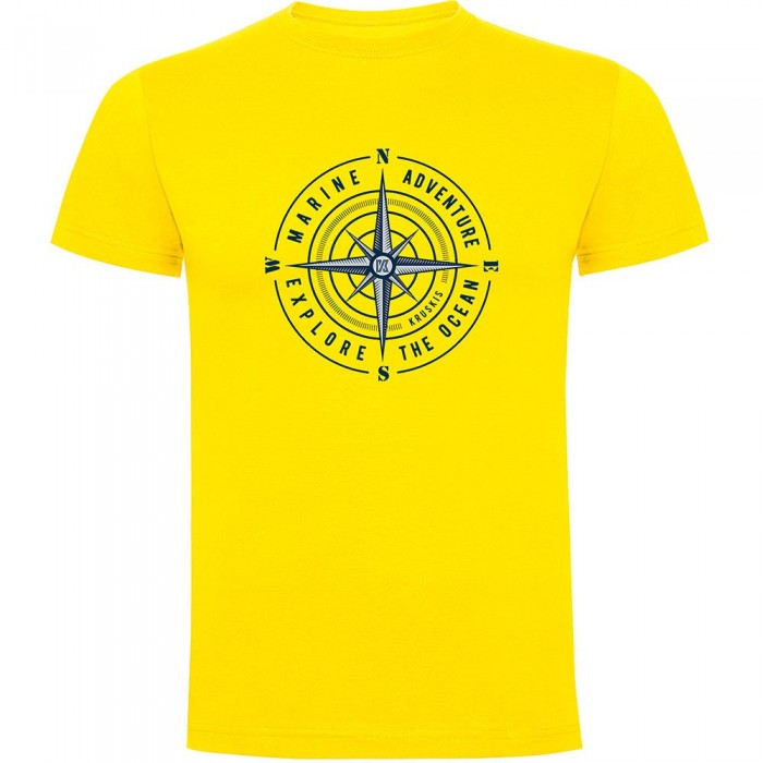 [해외]KRUSKIS Compass Rose 반팔 티셔츠 4140483126 Yellow