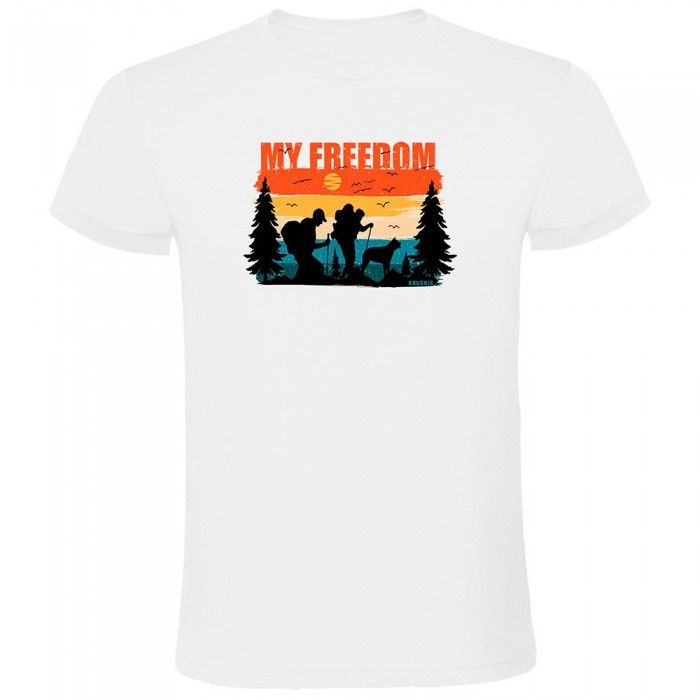 [해외]KRUSKIS My Freedom 반팔 티셔츠 4140483668 White