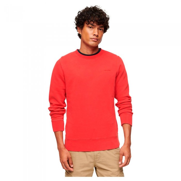 [해외]슈퍼드라이 스웨트 셔츠 Vintage Washed 140394947 Varsity Red