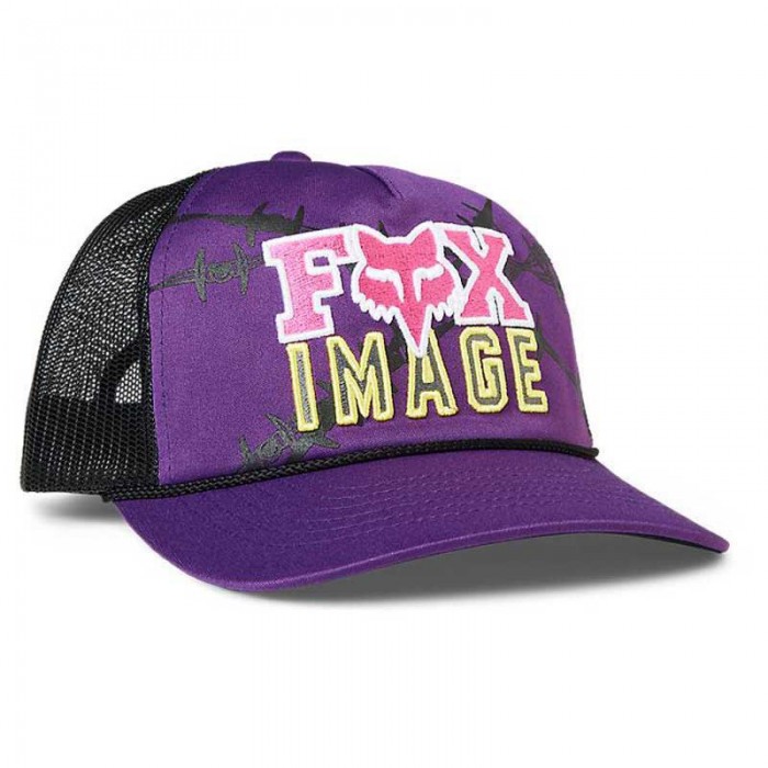 [해외]FOX RACING LFS 스냅백 캡 Barb Wire 140412736 Ultraviolet Purple