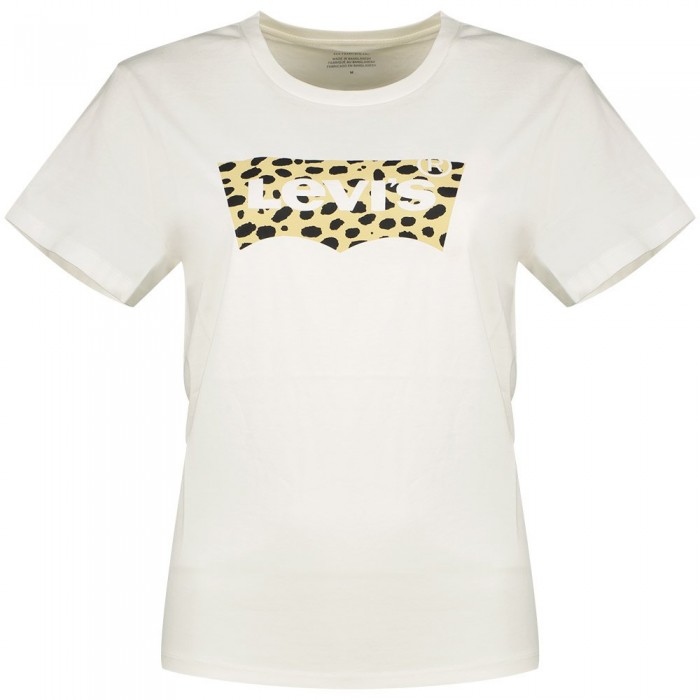 [해외]리바이스 The Perfect 반팔 티셔츠 140332732 Bw Leopard Cloud Dancer