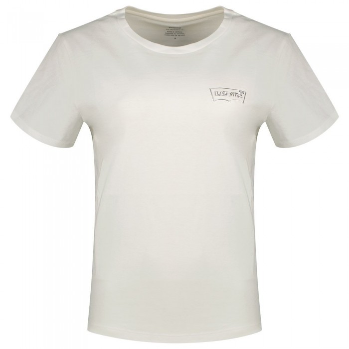 [해외]리바이스 The Perfect 반팔 티셔츠 140332738 Shimmer Bw Outline Bright White