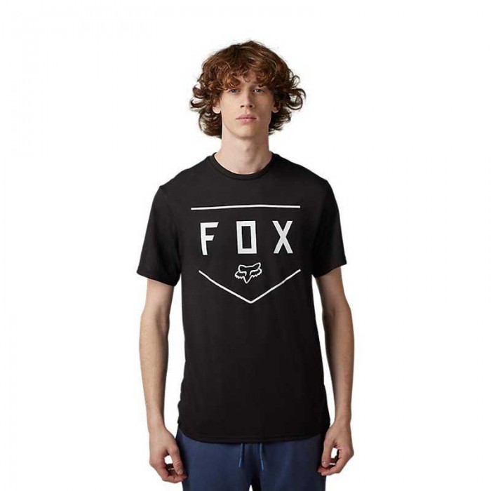 [해외]FOX RACING LFS Shield 테크 반팔 티셔츠 140413015 Black