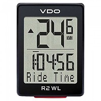 [해외]VDO R2 WL ATS 자전거 컴퓨터 1140268485 Black