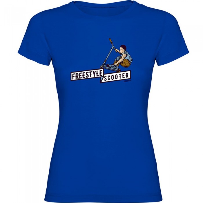 [해외]KRUSKIS Freestyle Scooter 반팔 티셔츠 14140483232 Royal Blue