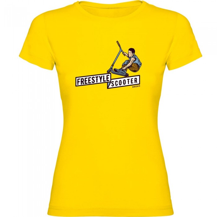 [해외]KRUSKIS Freestyle Scooter 반팔 티셔츠 14140483236 Yellow