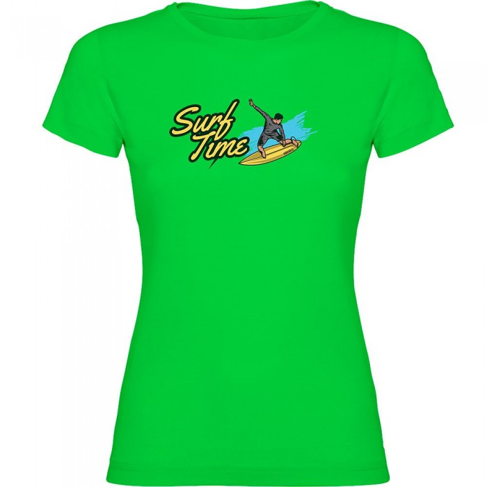 [해외]KRUSKIS 반소매 티셔츠 Surf Time 14140484243 Light Green