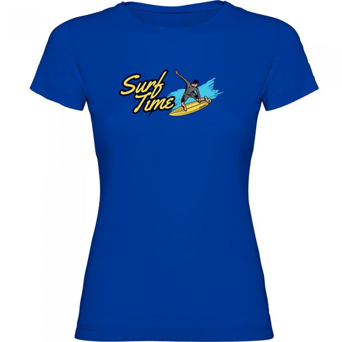 [해외]KRUSKIS 반소매 티셔츠 Surf Time 14140484247 Royal Blue