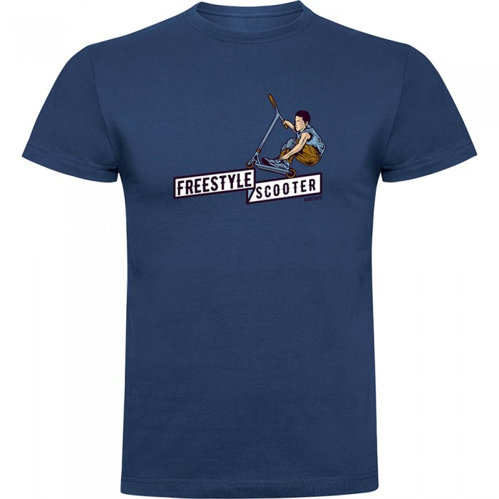 [해외]KRUSKIS Freestyle Scooter 반팔 티셔츠 14140483224 Denim Blue