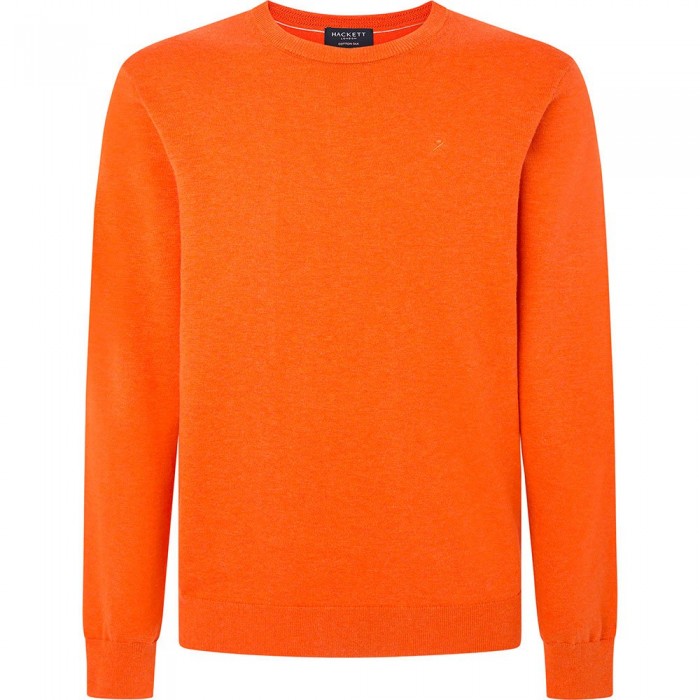 [해외]해켓 스웨트 셔츠 Cotton Silk 140506298 Mandarin Orange