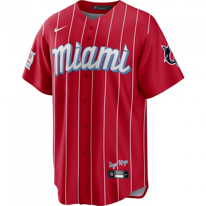 [해외]파나틱스 MLB Miami Marlins 반팔 V넥 티셔츠 140508032 University