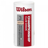 [해외]윌슨 배드민턴 셔틀콕 Championship 79 3 단위 12140436129 White