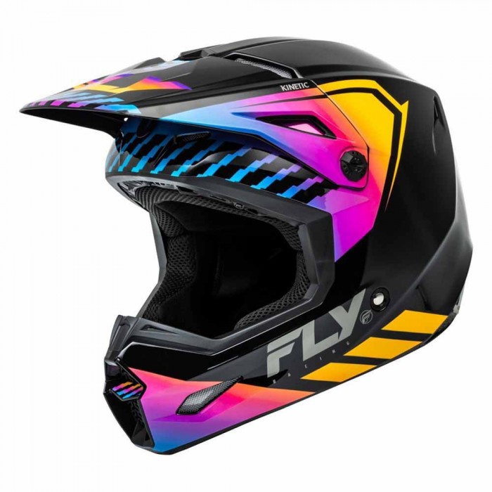 [해외]FLY RACING Kinetic Menace 오프로드 헬멧 9140293889 Black / Multicolor