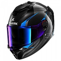 [해외]샤크 풀페이스 헬멧 스파르탄 GT 프로 Kultram Carbon 9140367327 Carbon / Black / Blue