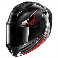 [해외]샤크 풀페이스 헬멧 스파르탄 RS Byrhon 9140367332 Black / Iridescent Red