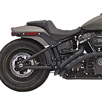 [해외]BASSANI XHAUST Sweeper Radius 2-2 Harley Davidson Ref:1S22FB 비인증된 완전 배기 시스템 9140049335 Black