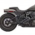 [해외]BASSANI XHAUST Sweeper Radius 2-2 Harley Davidson Ref:1S22FB 비인증된 완전 배기 시스템 9140049335 Black