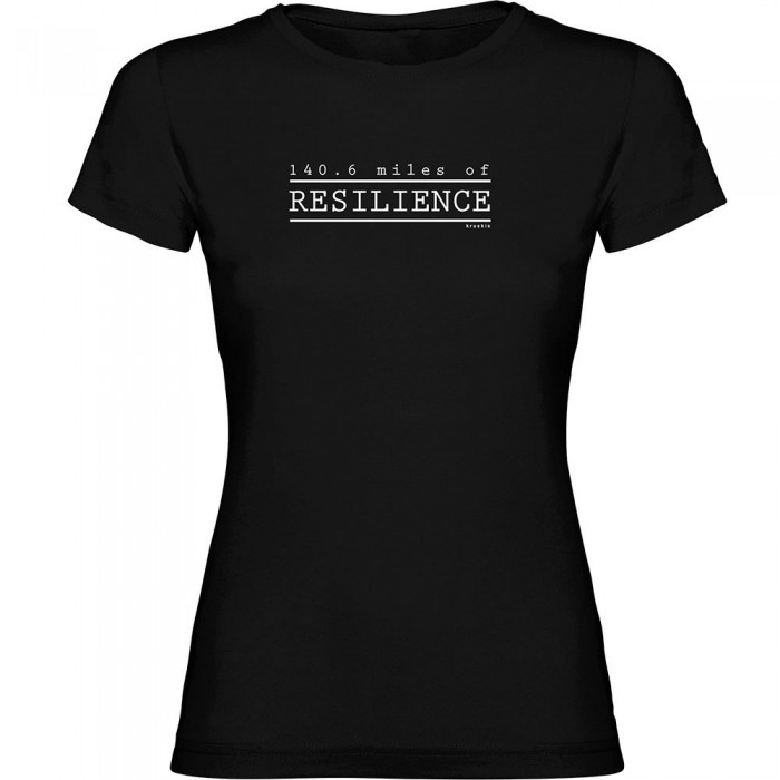 [해외]KRUSKIS 반소매 티셔츠 Resilience 6140496138 Black