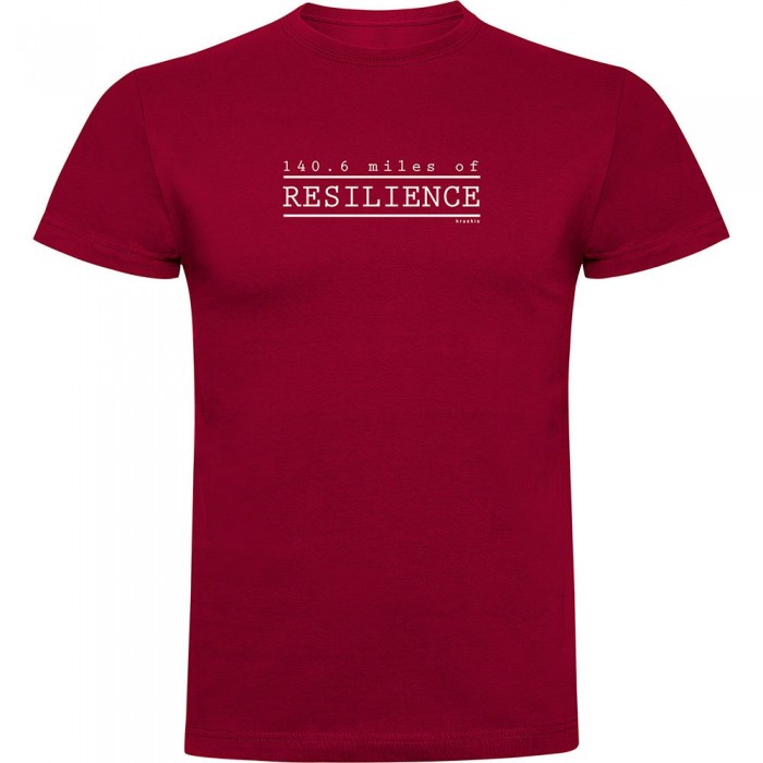 [해외]KRUSKIS Resilience 반팔 티셔츠 6140496142 Dark Red