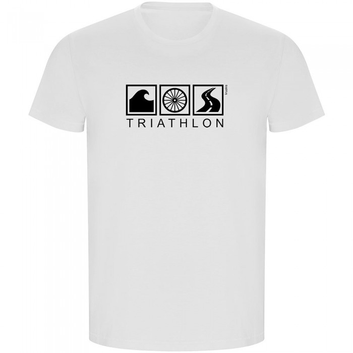 [해외]KRUSKIS Triathlon ECO 반팔 티셔츠 6140496194 White