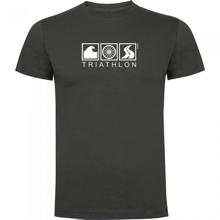 [해외]KRUSKIS Triathlon 반팔 티셔츠 6140496199 Dark Grey