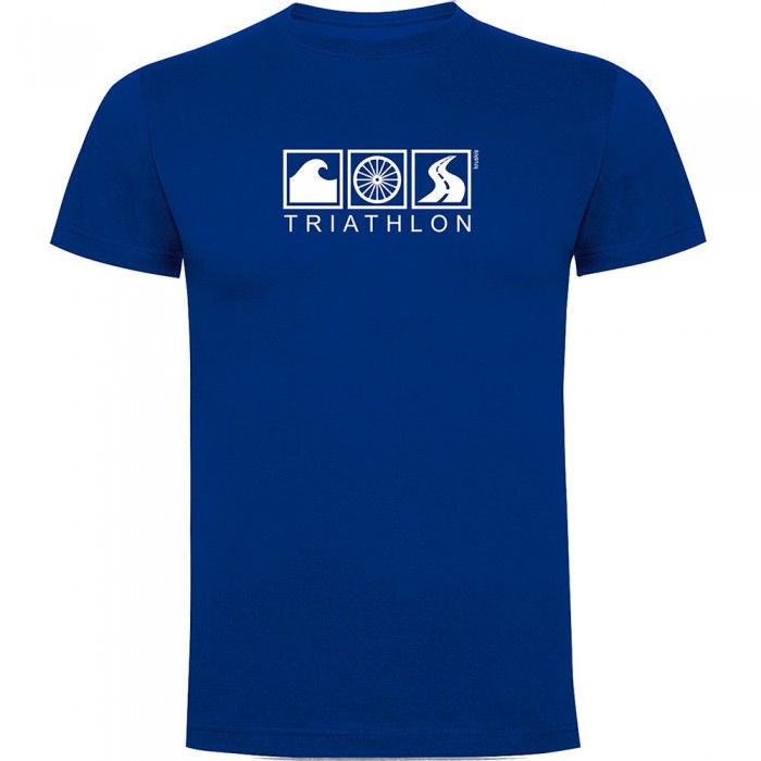 [해외]KRUSKIS Triathlon 반팔 티셔츠 6140496208 Royal Blue