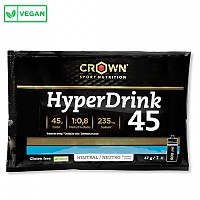 [해외]CROWN SPORT NUTRITION 에너지 주머니 HyperDrink 45 47g 중립적 4140367349 Black