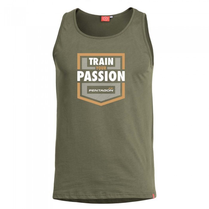 [해외]PENTAGON Astir Train Your Passion 민소매 티셔츠 4140474104 Olive Green