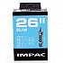 [해외]IMPAC Presta 40 mm 내부 튜브 1140390705 Black