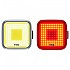 [해외]KNOG Blinder Square 조명 세트 1137486175 Black / Red / Yellow