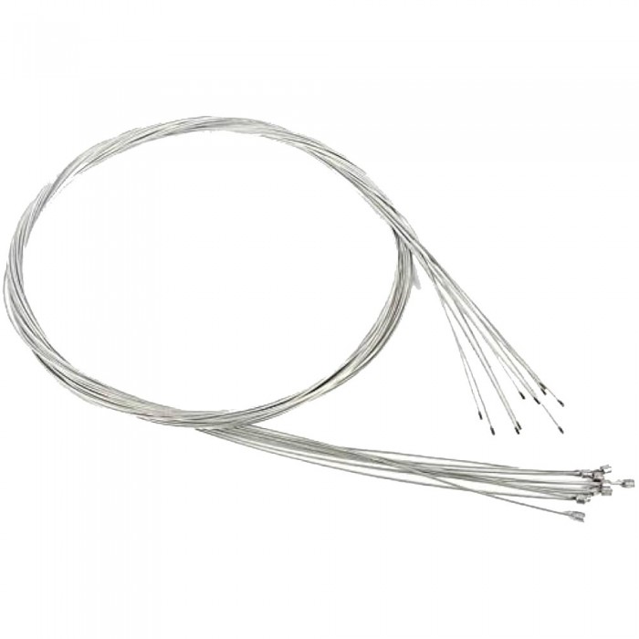 [해외]PROTAP 강철 아연 도금 시프트 Cable 100 단위 1140392674 Silver