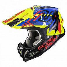 [해외]SCORPION VX-22 Air 썬바이저 9139815838 Neox Fluo Yellow / Blue / Red