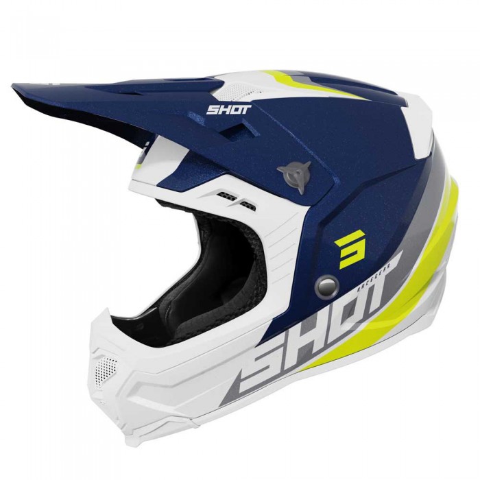 [해외]SHOT 코어 Custom 오프로드 헬멧 9140278453 Glossy Blue