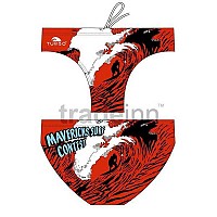 [해외]터보 수영 브리프 Mavericks Wave 625414 Red / White