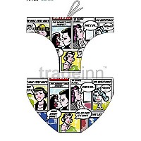 [해외]터보 수영 브리프 Comic 625416 Multicoloured