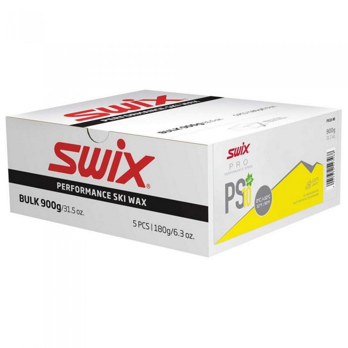 [해외]SWIX 보드 왁스 리퍼브 상품 PS10 0ºC/+10ºC 900 G 5140535051 Yellow