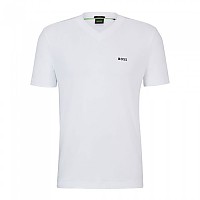 [해외]BOSS V 10256064 반팔 V넥 티셔츠 140333032 White