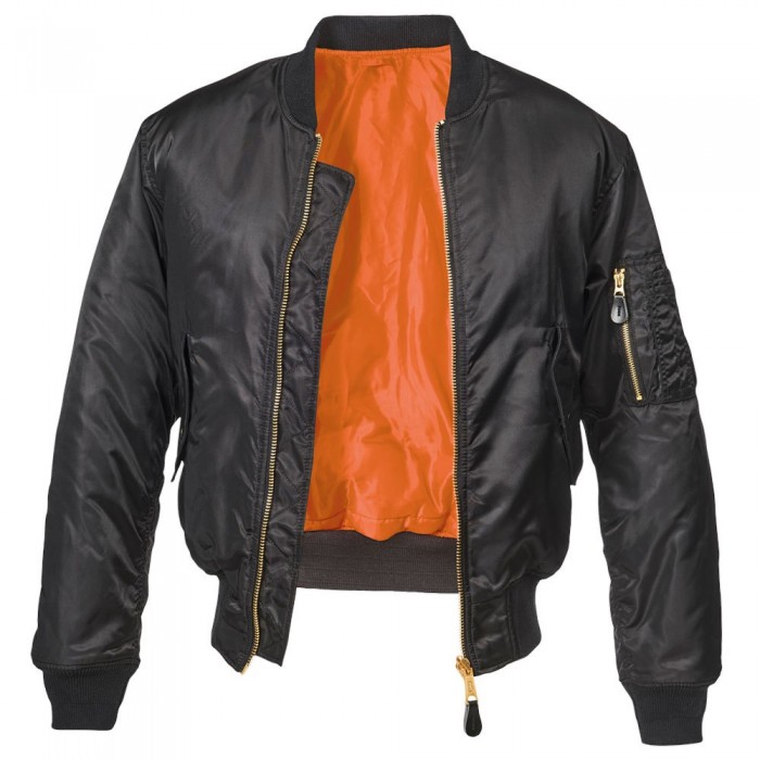 [해외]BRANDIT MA-1 재킷 리퍼비쉬 140516202 Black