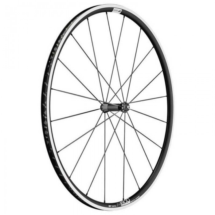 [해외]디티스위스 P 1800 Spline 23 Disc Tubeless 도로 자전거 앞바퀴 1136826608 Aluminium / Black / White