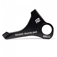 [해외]RADIO RACELINE 헬륨/석영용 디스크 브레이크 마운트 Helium Pro 20 mm 1140479358 Black