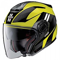 [해외]놀란 오픈 페이스 헬멧 N40-5 Crosswalk N-COM 9140469201 Led Yellow / Black / White